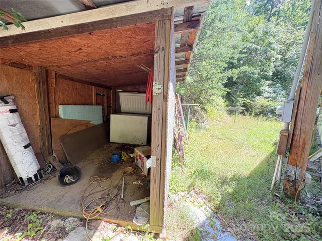 a view of balcony and patio