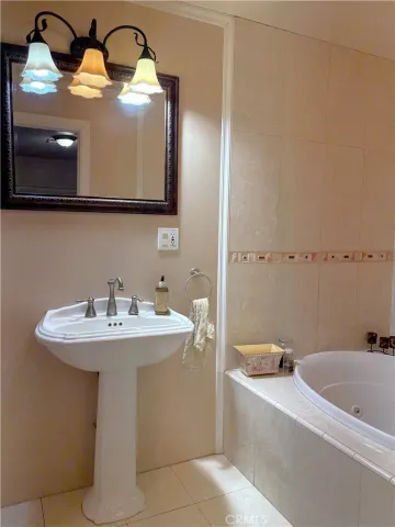 a bathroom with a sink and a bathtub