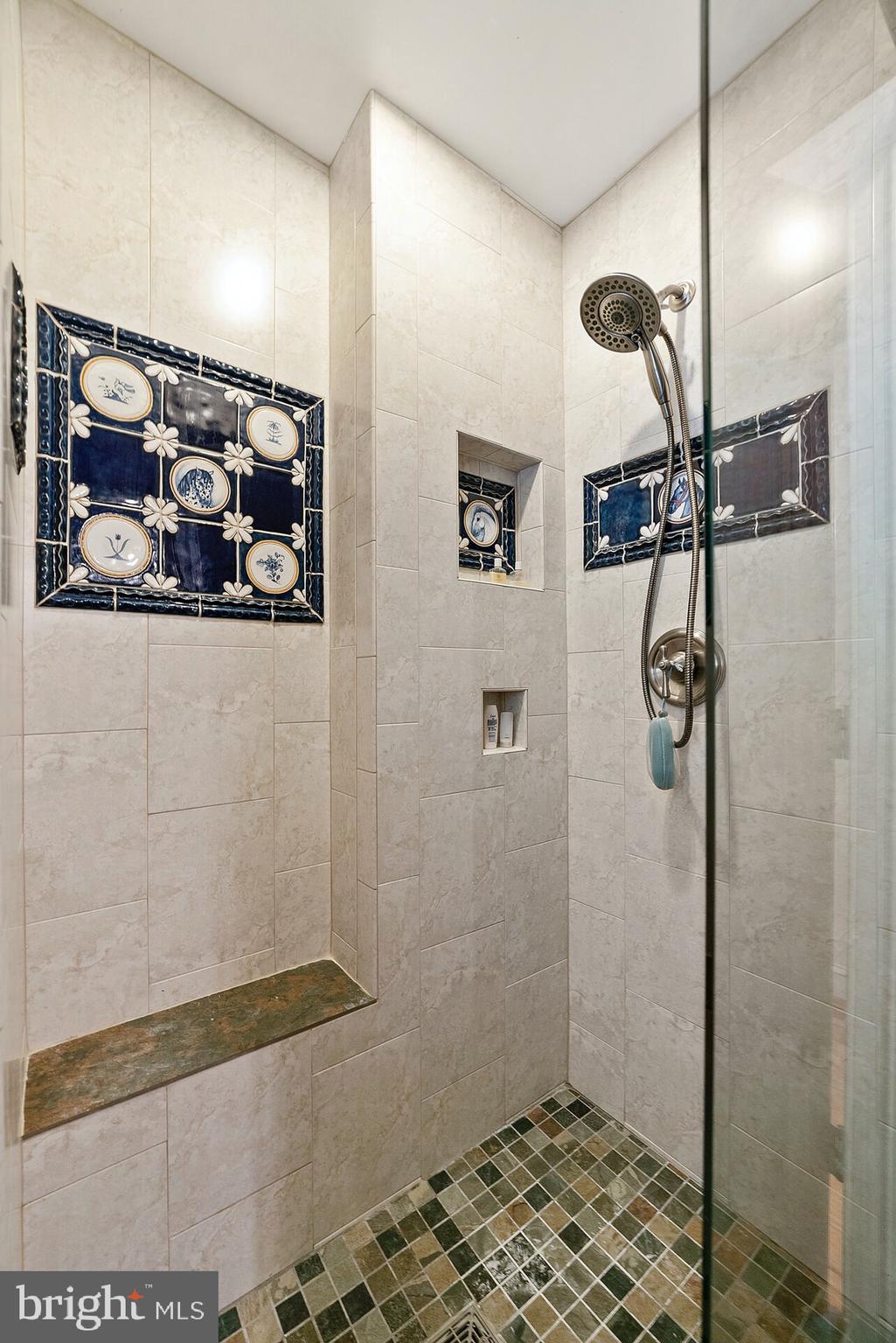 5588 Free State Road Marshall, VA 20115 - Photo 28 of 88 custom ceramic tile in shower