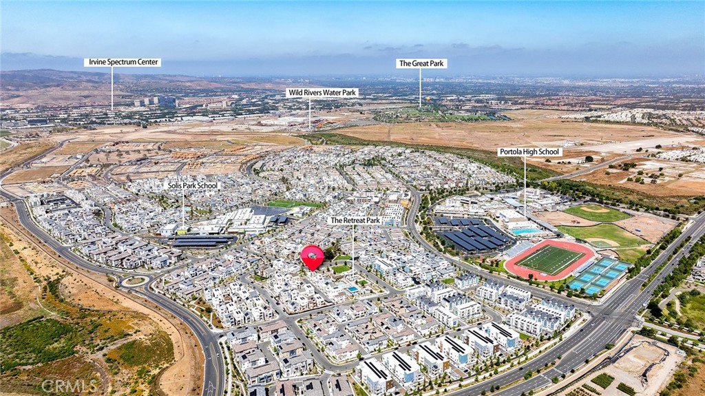 131 Restore Irvine, CA 92618 - Photo 39 of 43 an aerial view of residential houses with outdoor space