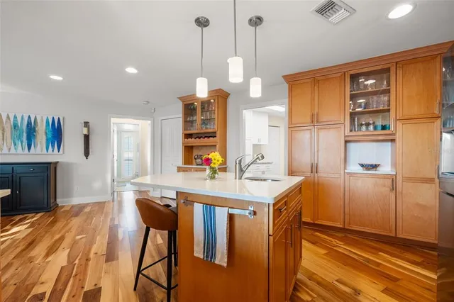 a view of a chairs and table in the patio