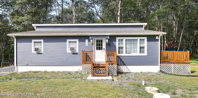 a view of a house with a door