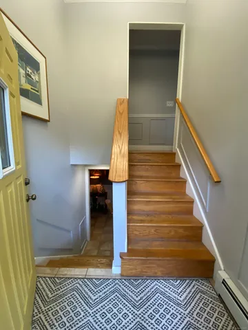 a view of entryway and hall