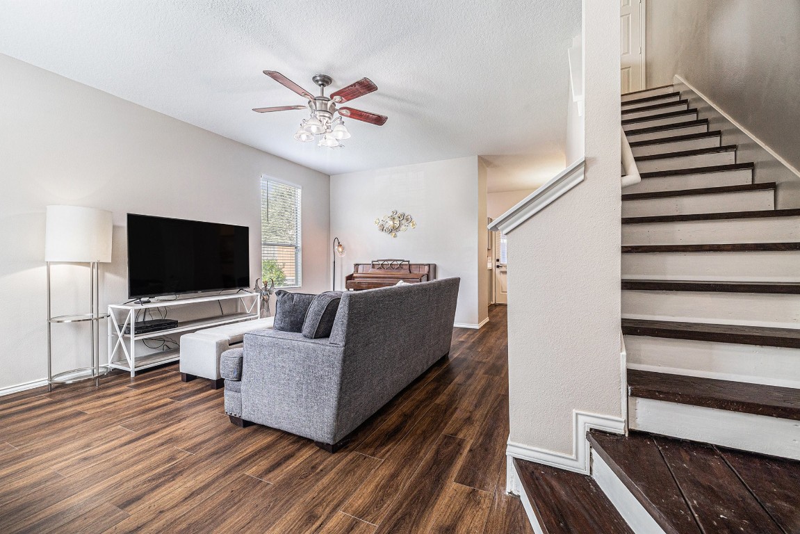 23644 Wildwood Green Way Spring, TX 77373 - Photo 4 of 25 Upon entering, you are welcomed by new LVP flooring and an abundance of natural light.