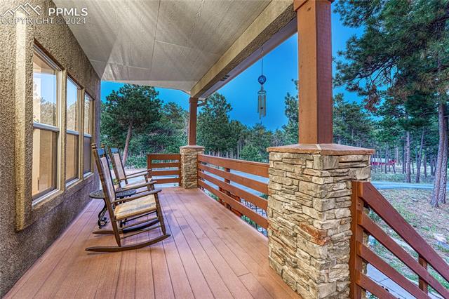 7080 Franciville Road Colorado Springs, CO 80908 - Photo 3 of 47 South facing porch!