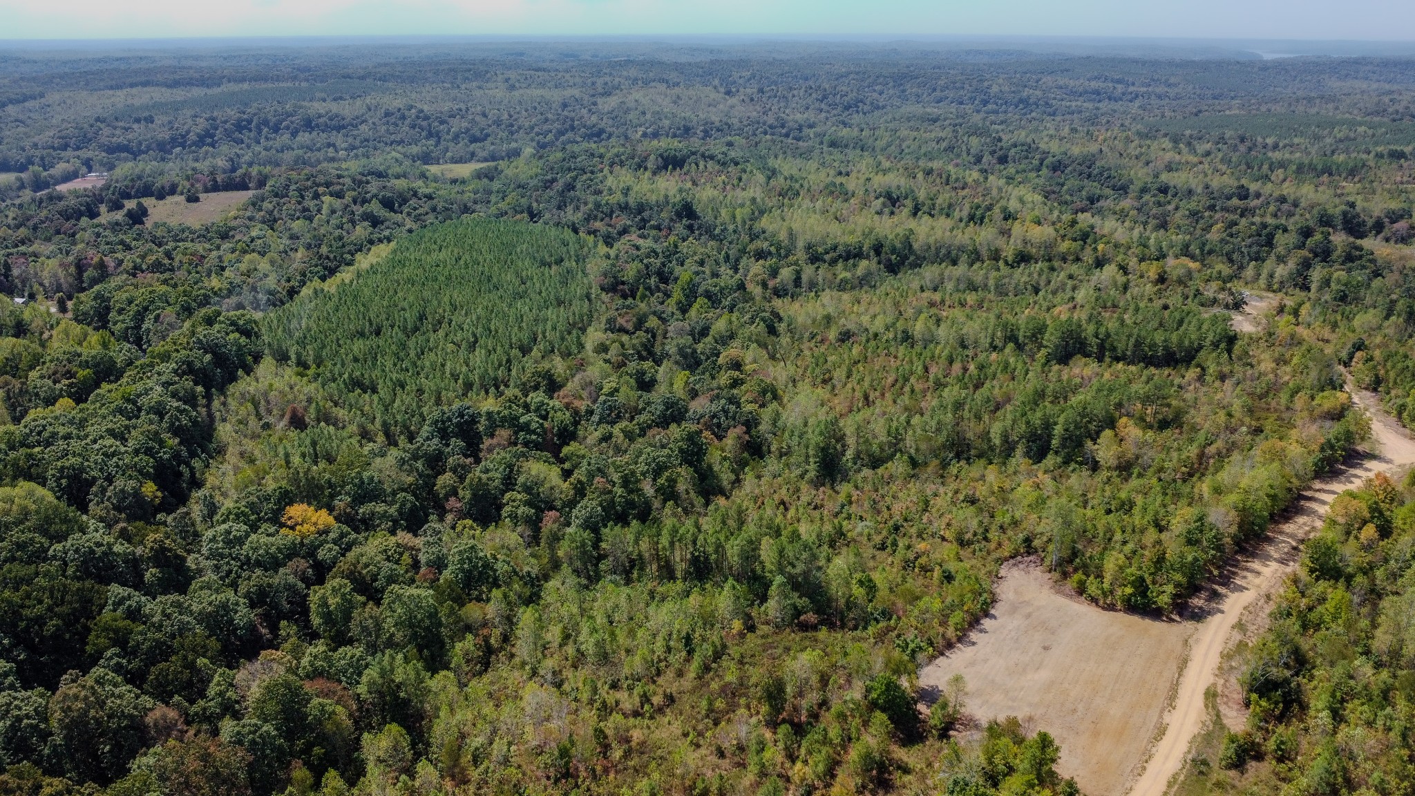0 Hurricane Creek Road Southeast Stewart, TN 37175 - Photo 15 of 19 an aerial view of a house with a yard