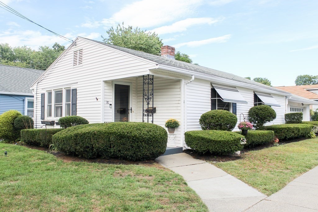 76 Embury Street Springfield, MA 01109 - Photo 1 of 18 a view of a house with backyard and garden