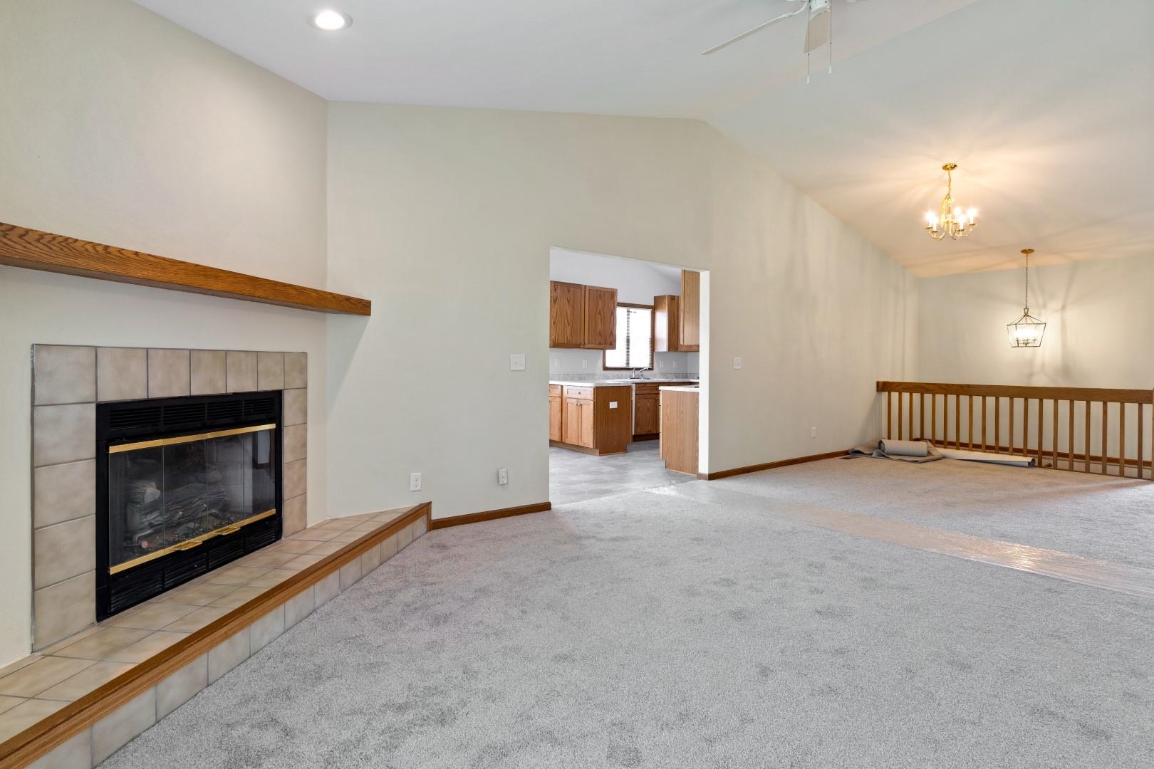 6682 North Point Road Rockford, IL 61108 - Photo 13 of 34 a view of a livingroom with a fireplace