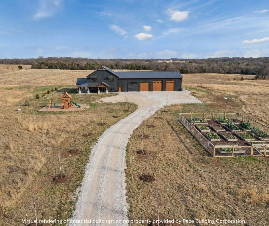 -10 Acres Lower Dietert Road Comfort, TX 78013 - Photo 15 of 20 AI Rendering on property of possible options to be built on unrestricted land with NO HOA - custom barndominium.