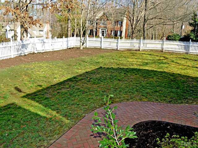 8009 Windsor Ridge Drive Raleigh, NC 27615 - Photo 2 of 25 Back Yard View