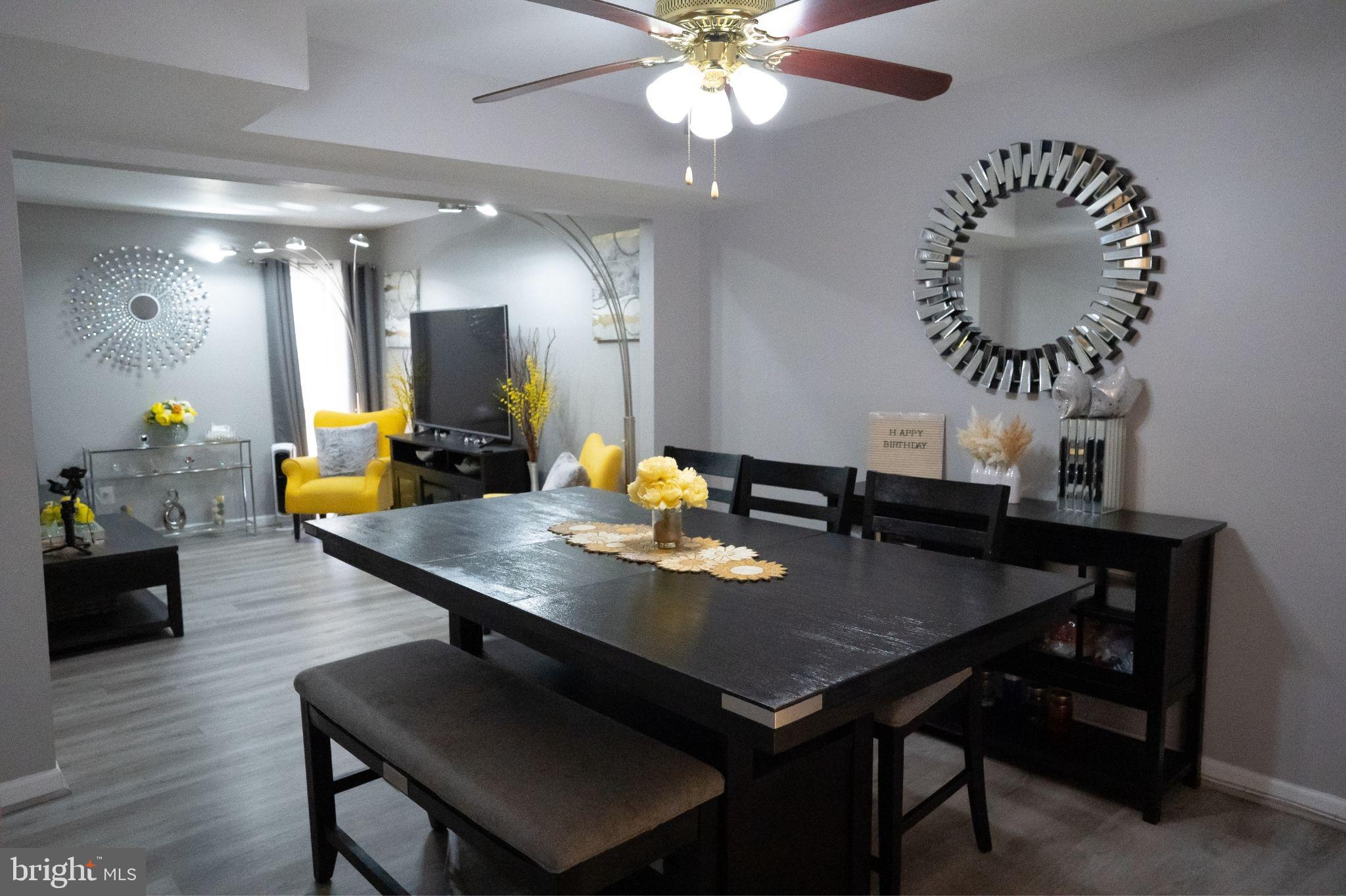 8511 Jenner Court Springfield, VA 22153 - Photo 5 of 33 Open space Dining Room with access to LR kitchen
