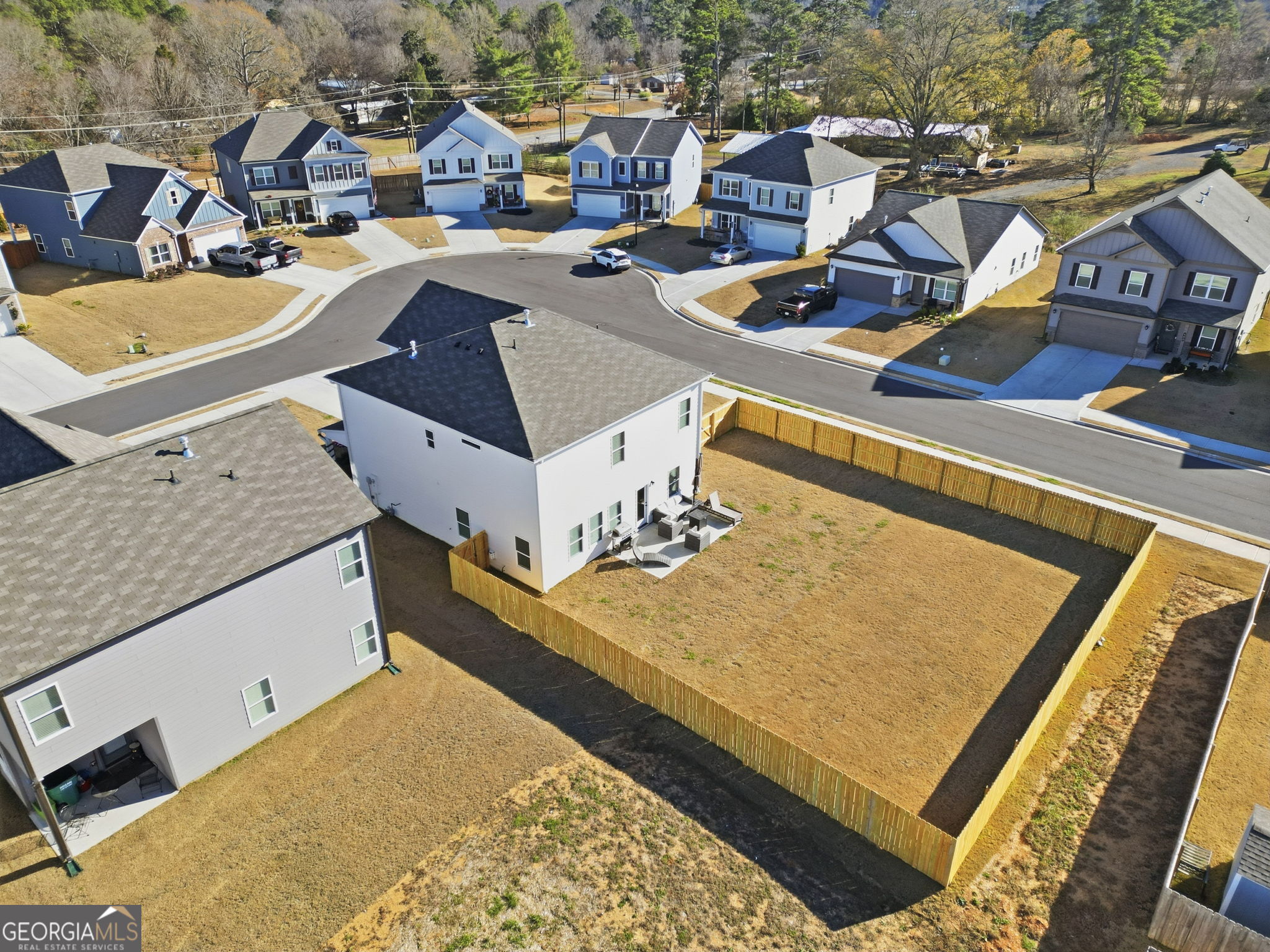 199 Graham Circle Adairsville, GA 30103 - Photo 43 of 49 a view of a house with pool and chairs