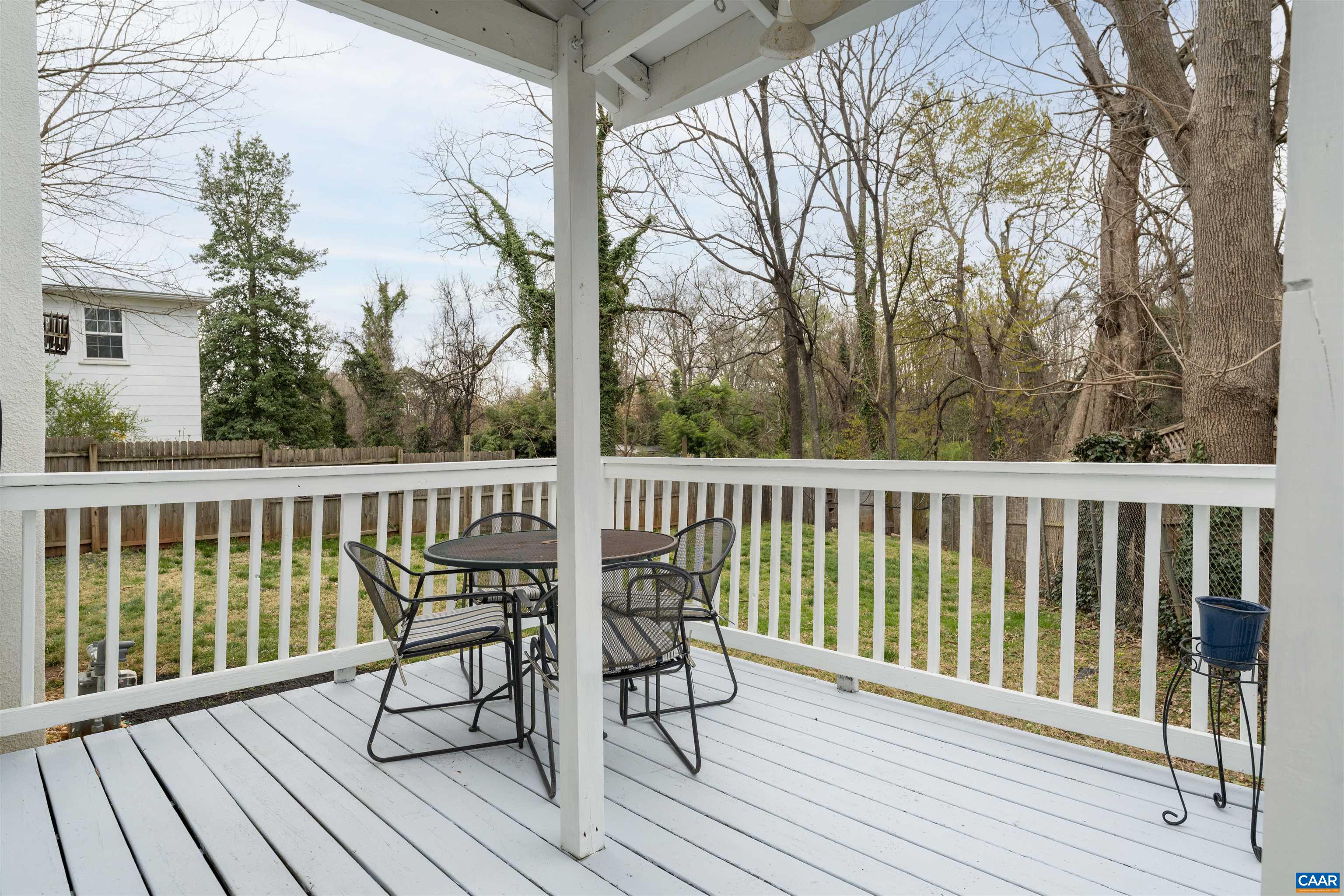 1625 Grove St Extension Charlottesville, VA 22903 - Photo 16 of 24 a view of a wooden deck with furniture