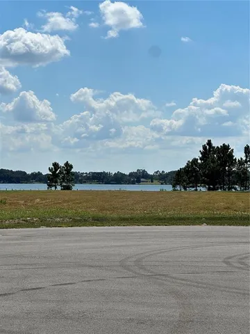a view of lake and mountain