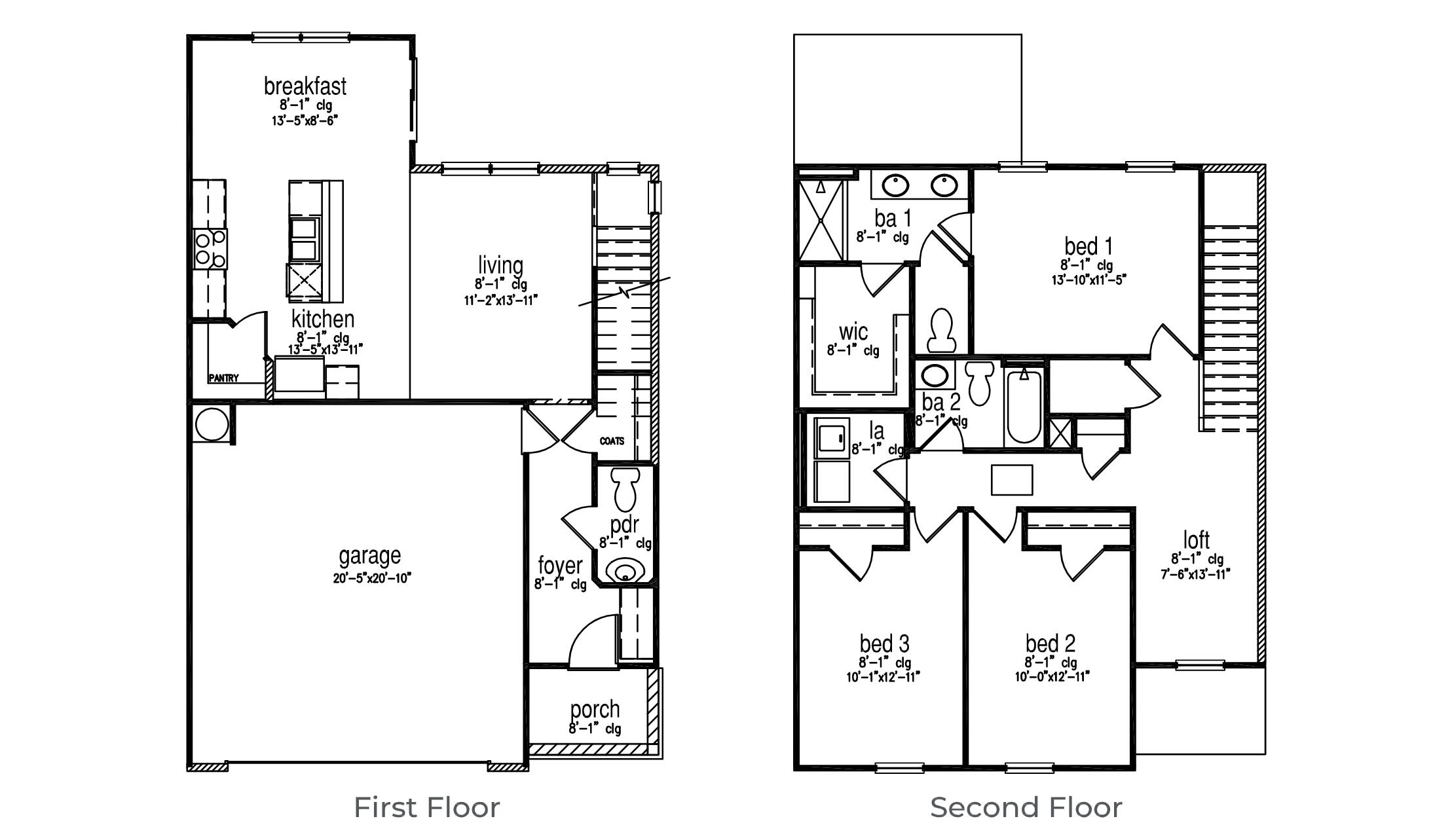 446 Cedarview Road Summerville, SC 29486 - Photo 39 of 39 Cabral Floorplan