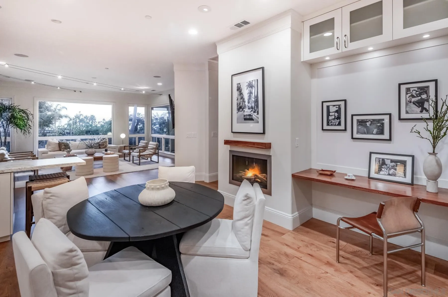 1650 Bella Laguna Court Encinitas, CA 92024 - Photo 15 of 41 a living room with furniture and a fireplace