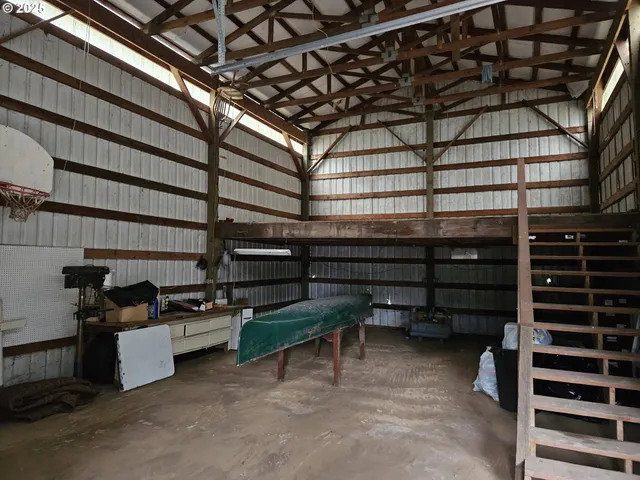 a view of storage and utility room