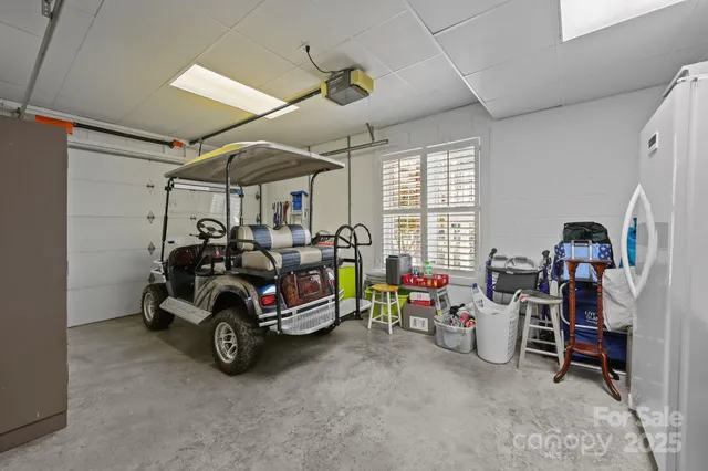 a room with storage and utility