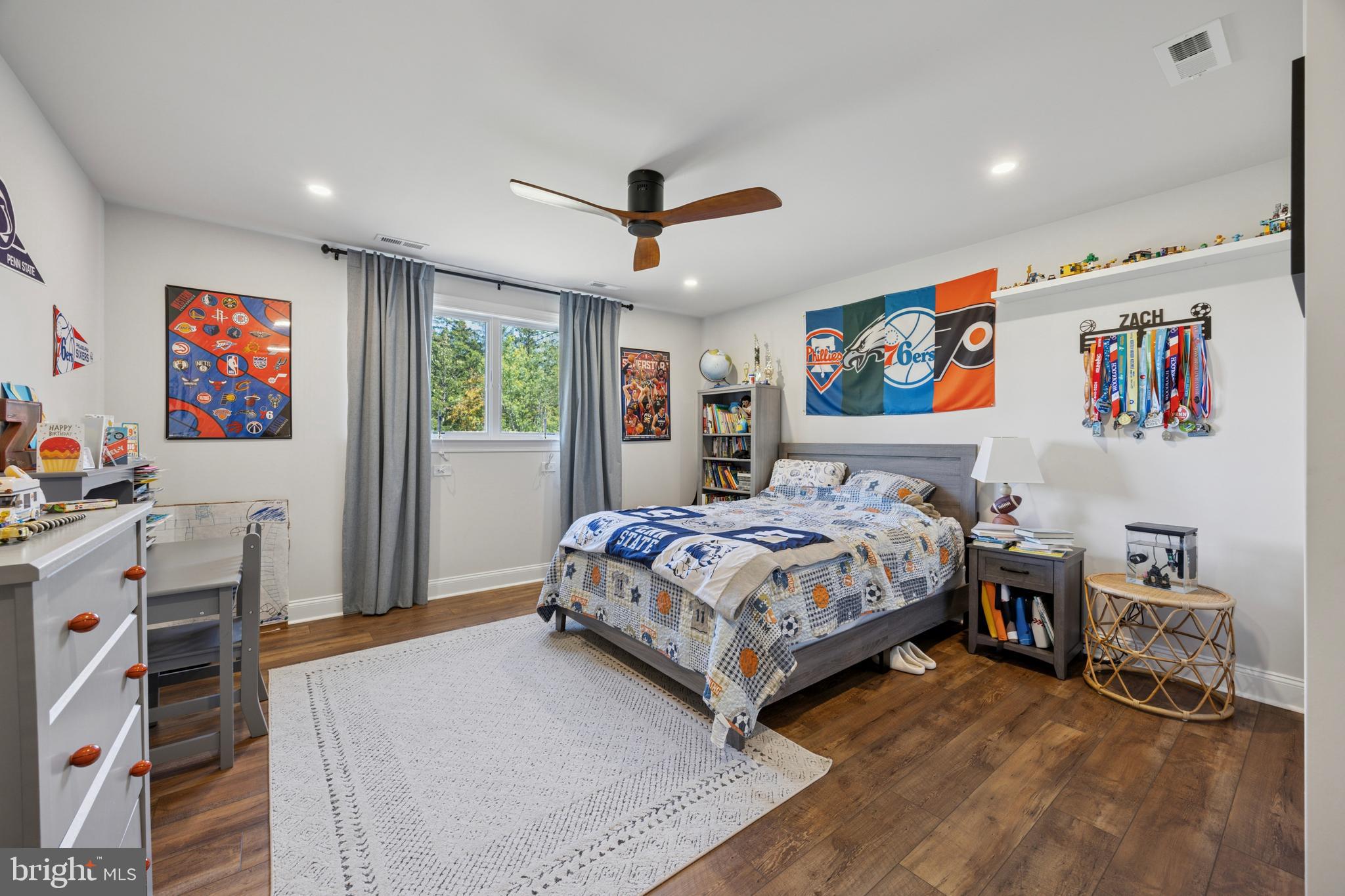 232 South Sugan Road New Hope, PA 18938 - Photo 28 of 31 a bedroom with a bed and a flat screen tv