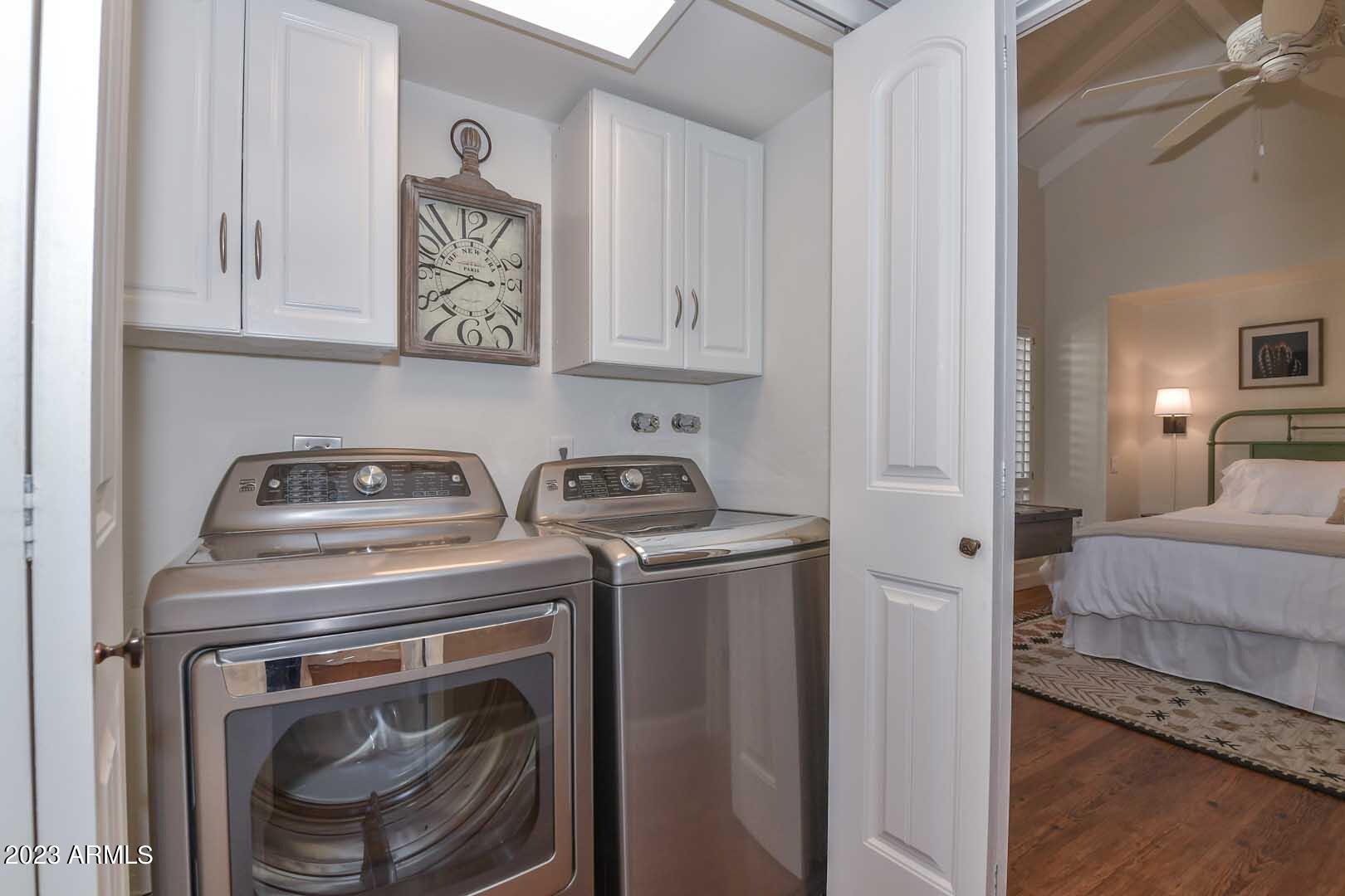5804 North Scottsdale Road Paradise Valley, AZ 85253 - Photo 29 of 42 a utility room with dryer and washer