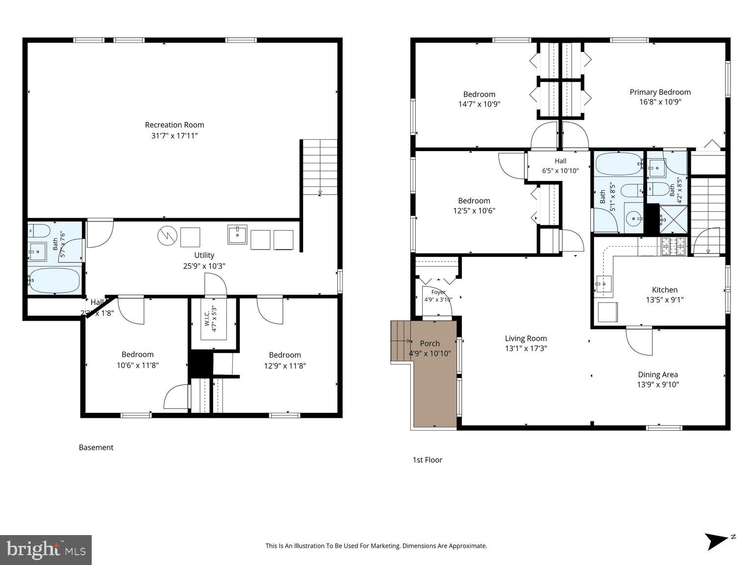 9110 Meadow Heights Road Randallstown, MD 21133 - Photo 38 of 39 Spacious two-story home layout.
