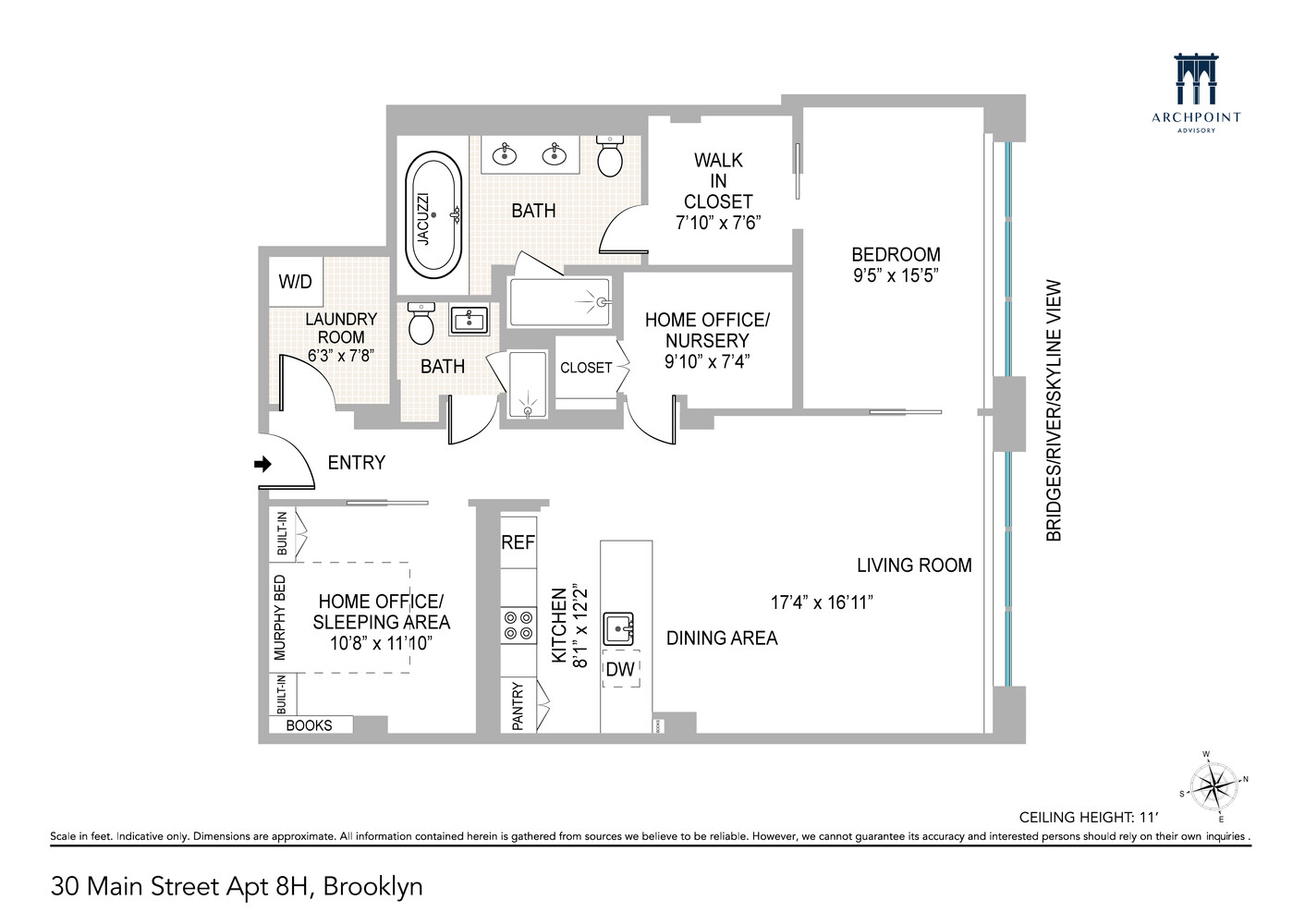 30 Main Street, Unit 8H Brooklyn, NY 11201 - Photo 16 of 16