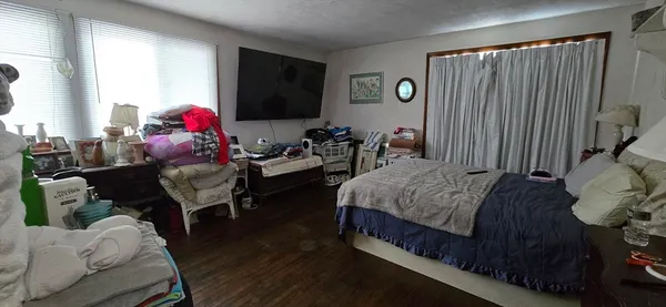 a room with storage and utility racks