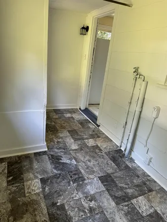 a view of front door