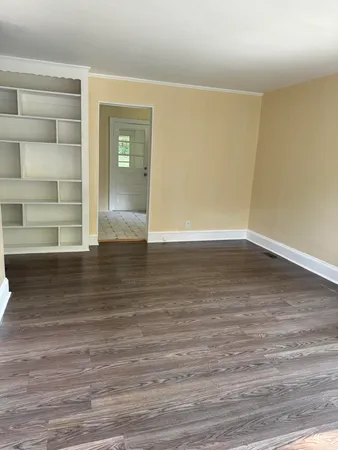 wooden floor in an empty room
