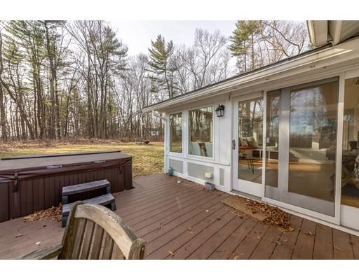 73 Woobly Road Bolton, MA 01740 - Photo 30 of 30 a view of outdoor space with porch and wooden floor