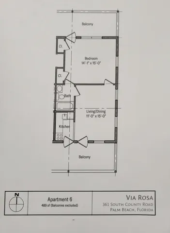 $2,600 | 361 South County Road, Unit 6, Palm Beach, FL 33480