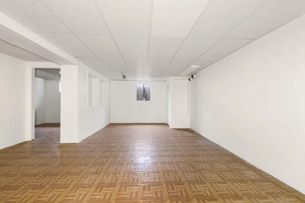 a view of empty room
