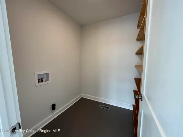 wooden floor in a bathroom