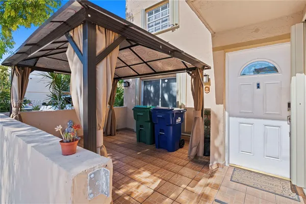 a view of outdoor space and porch