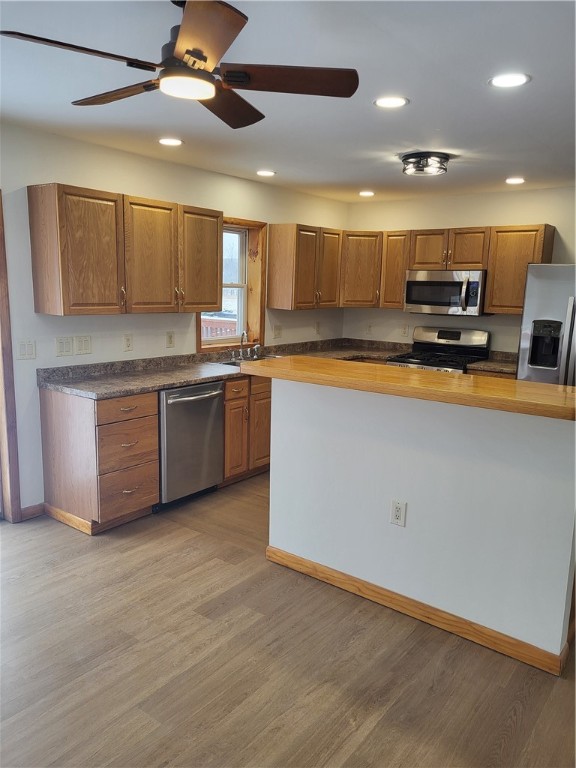 4199 West Hill Road Hornby, NY 14870 - Photo 5 of 28 kitchen view from living area