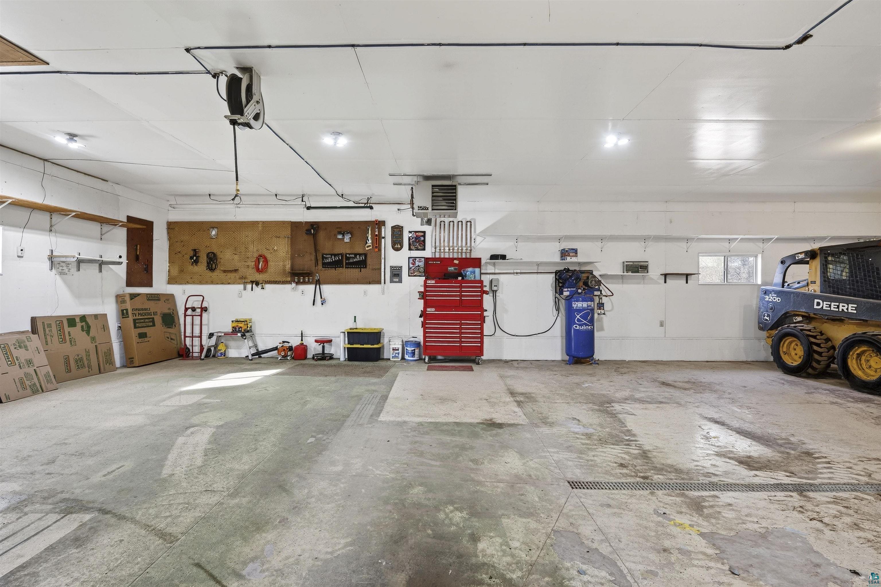 11702 East Mail Road Gordon, WI 54838 - Photo 13 of 43 Garage with a heating unit