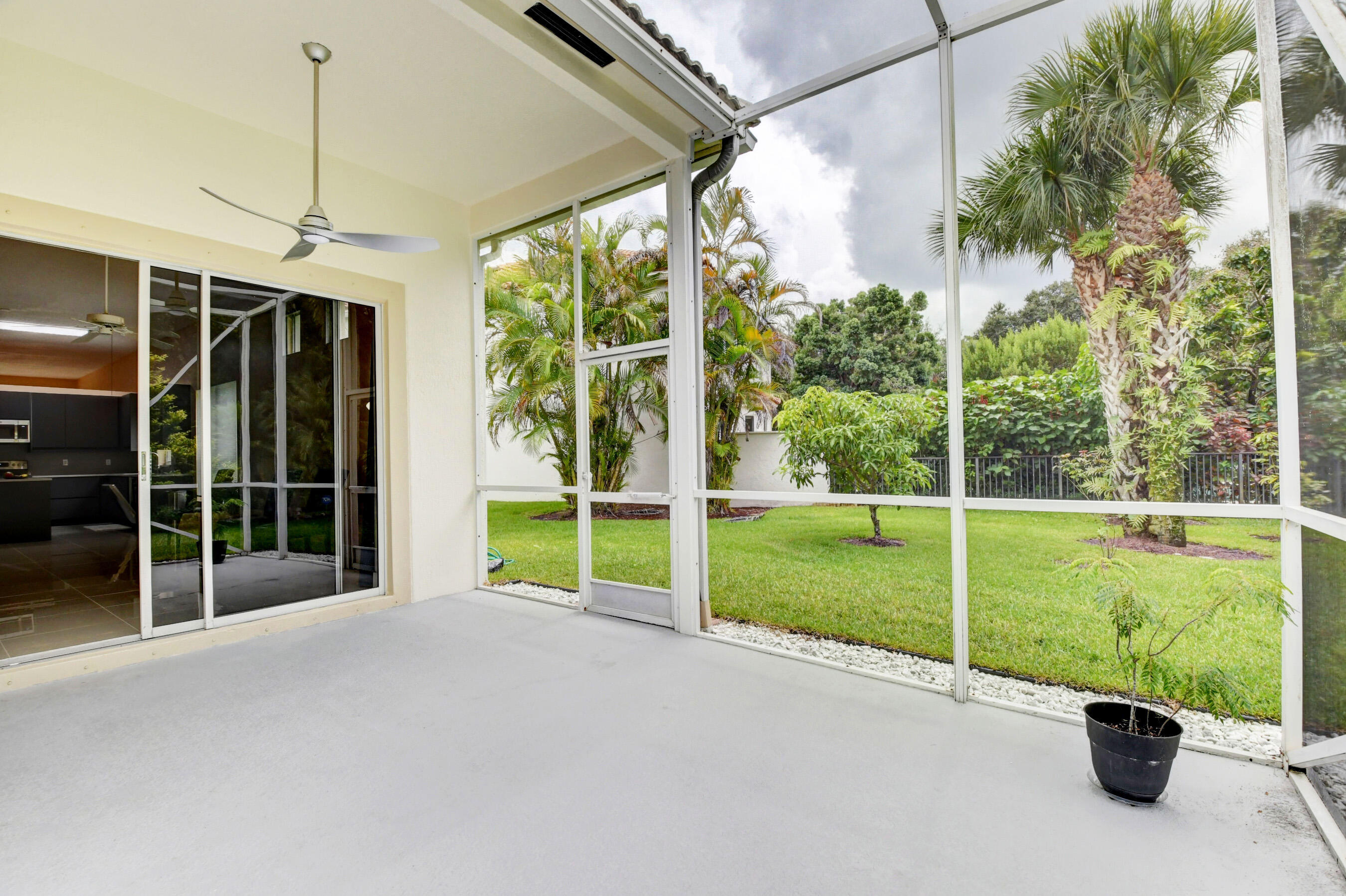 8456 Vía D Oro Boca Raton, FL 33433 - Photo 23 of 34 Private Screened Porch For Entertaining