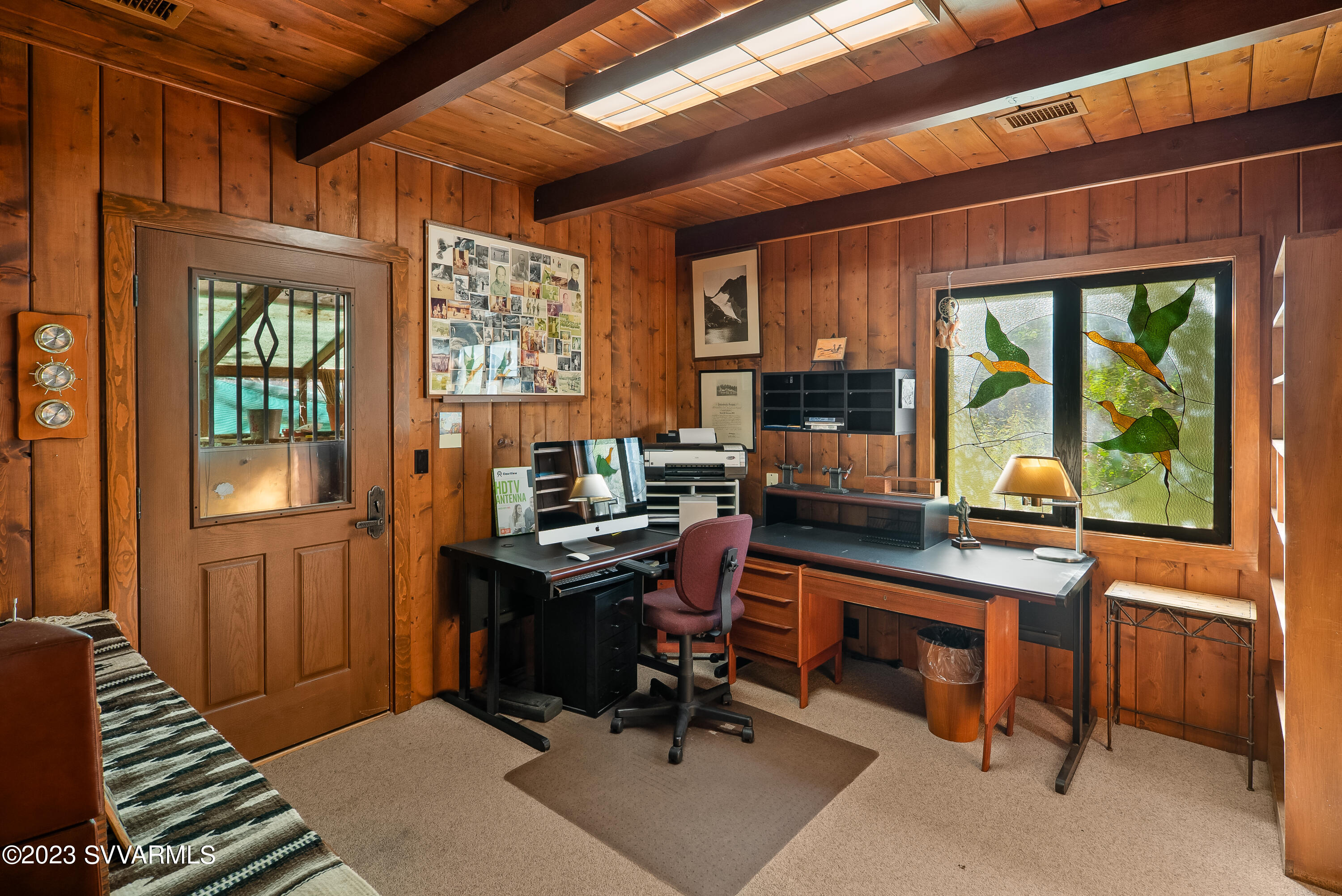 45 Copper Cliffs Lane Sedona, AZ 86336 - Photo 22 of 39 a view of a workspace with furniture and a window