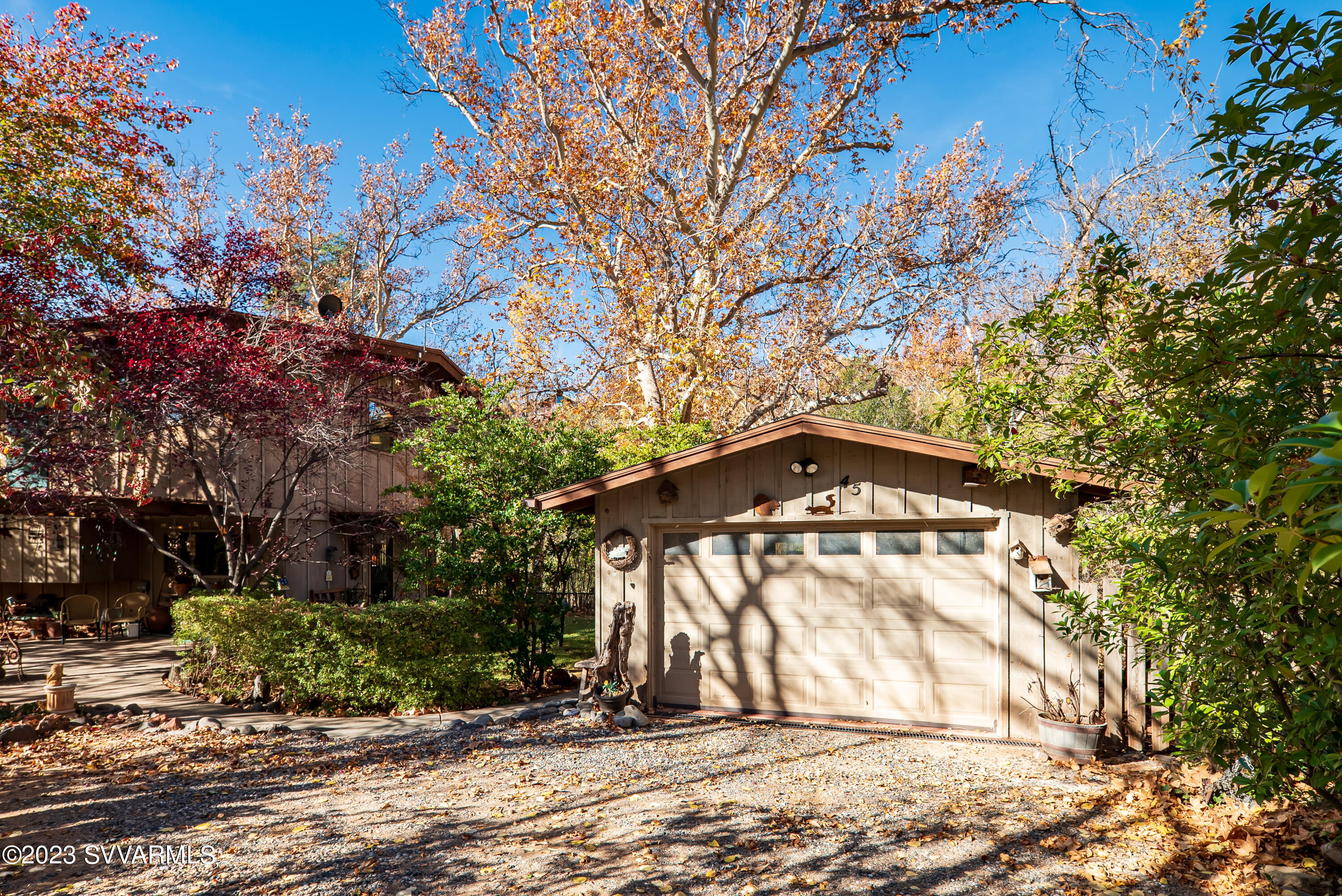 45 Copper Cliffs Lane Sedona, AZ 86336 - Photo 28 of 39 a front view of a house