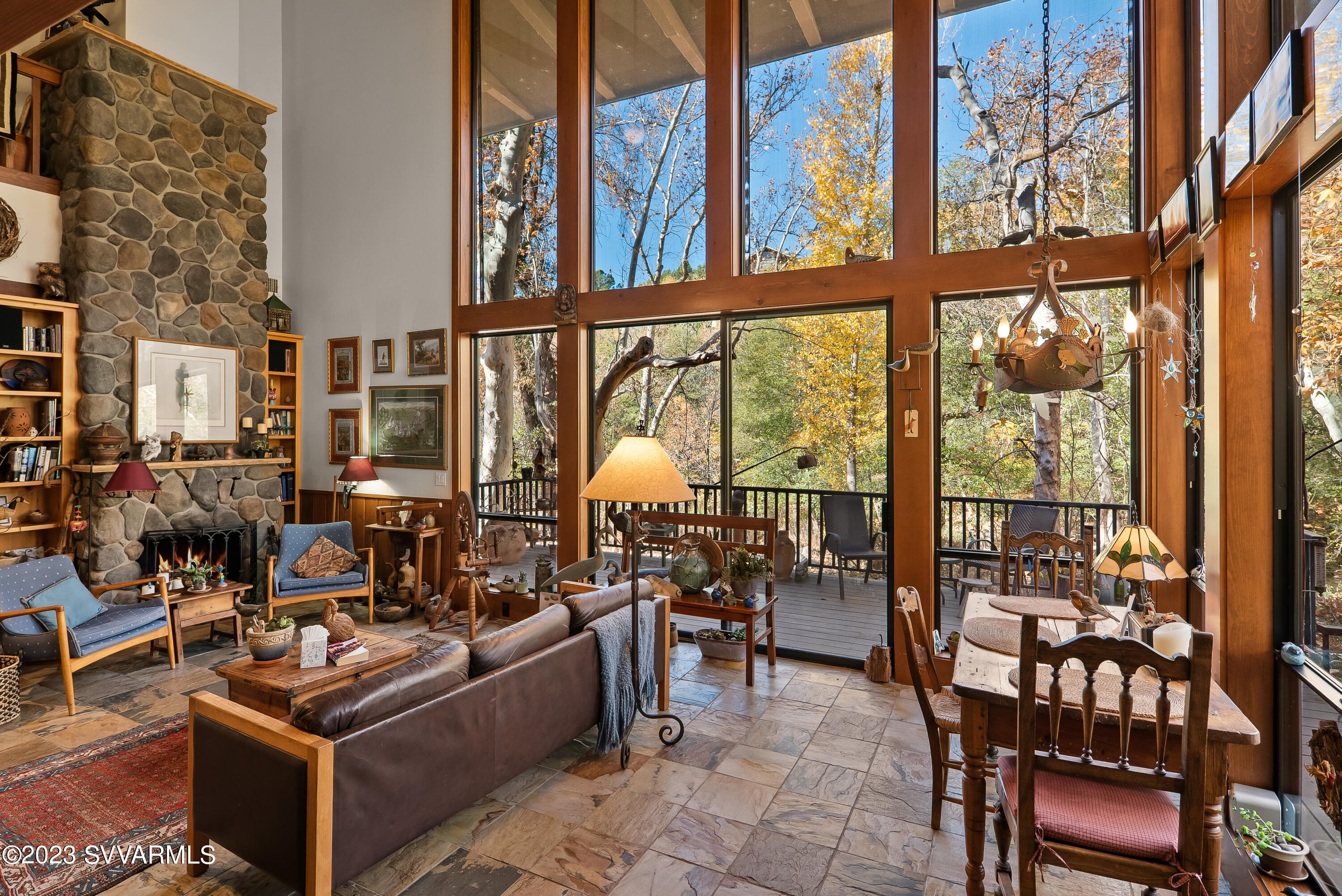 45 Copper Cliffs Lane Sedona, AZ 86336 - Photo 8 of 39 a living room with furniture and a large window