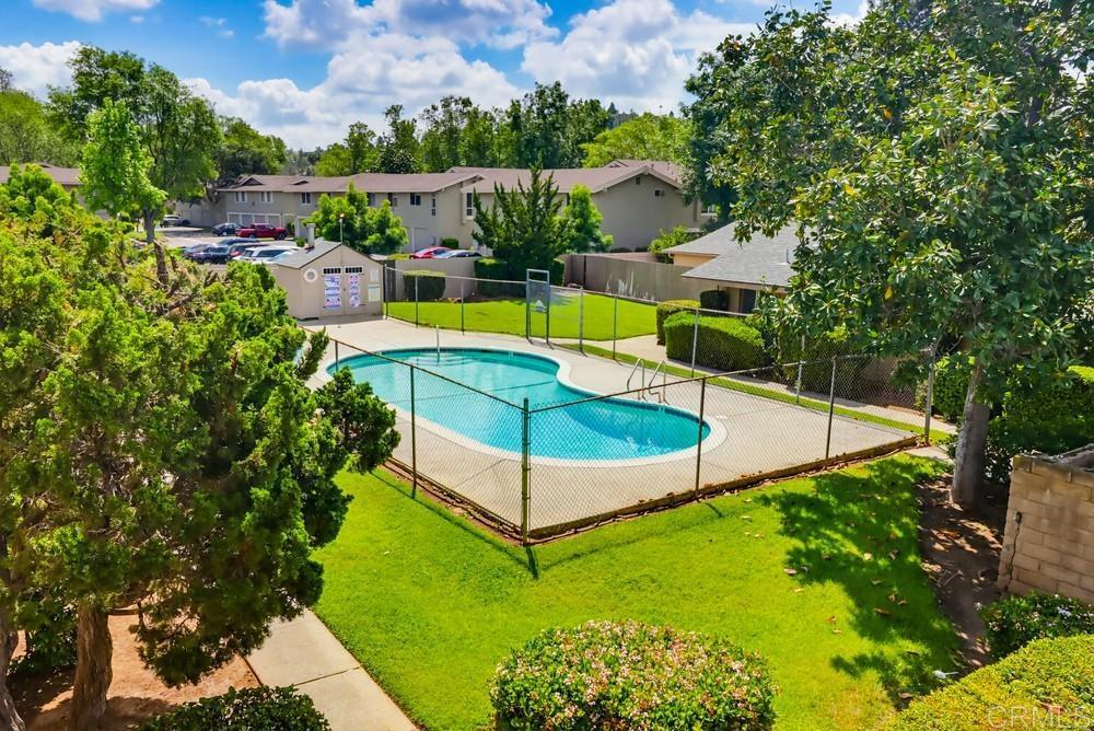 895 Jamacha Road El Cajon, CA 92019 - Photo 3 of 33 a view of a swimming pool with a patio and a garden