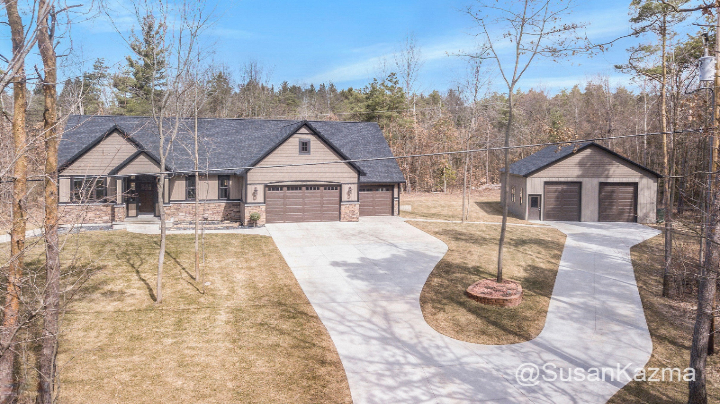 2735 15 Mile Road Northeast Cedar Springs, MI 49319 - Photo 1 of 56 2735-15MileAerial-3