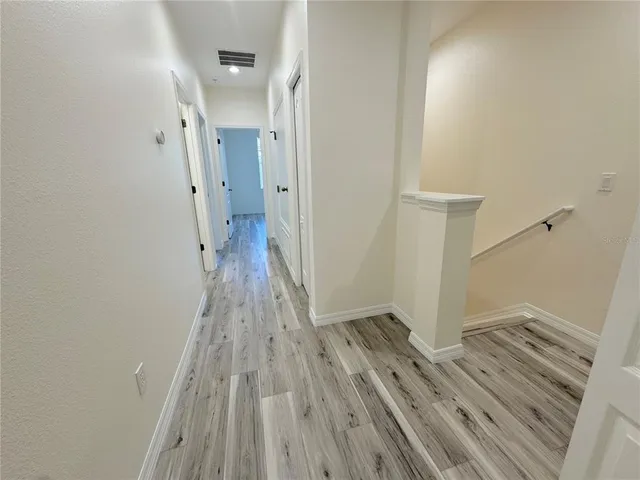 wooden floor in a gallery