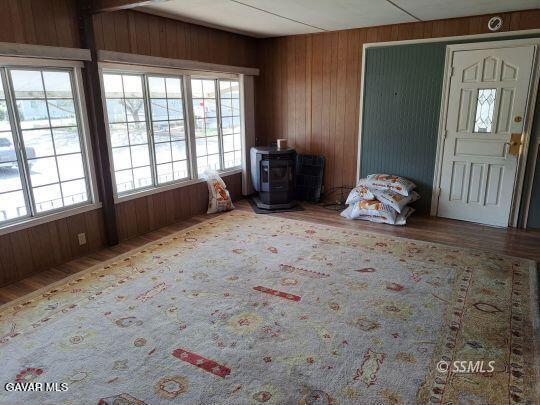 35 Evans Road Wofford Heights, CA 93285 - Photo 2 of 9 a view of a livingroom with wooden floor and furniture