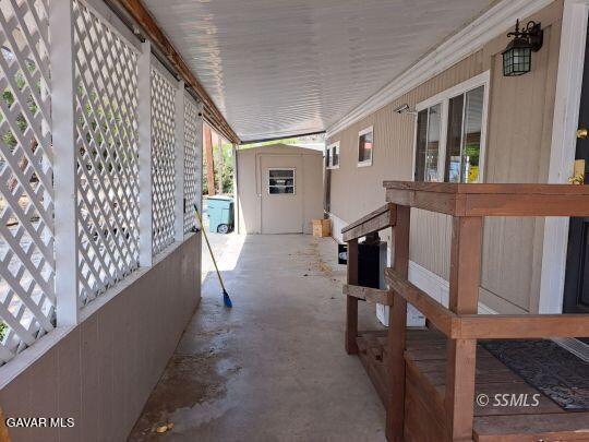 35 Evans Road Wofford Heights, CA 93285 - Photo 8 of 9 a view of entryway and hall with wooden floor