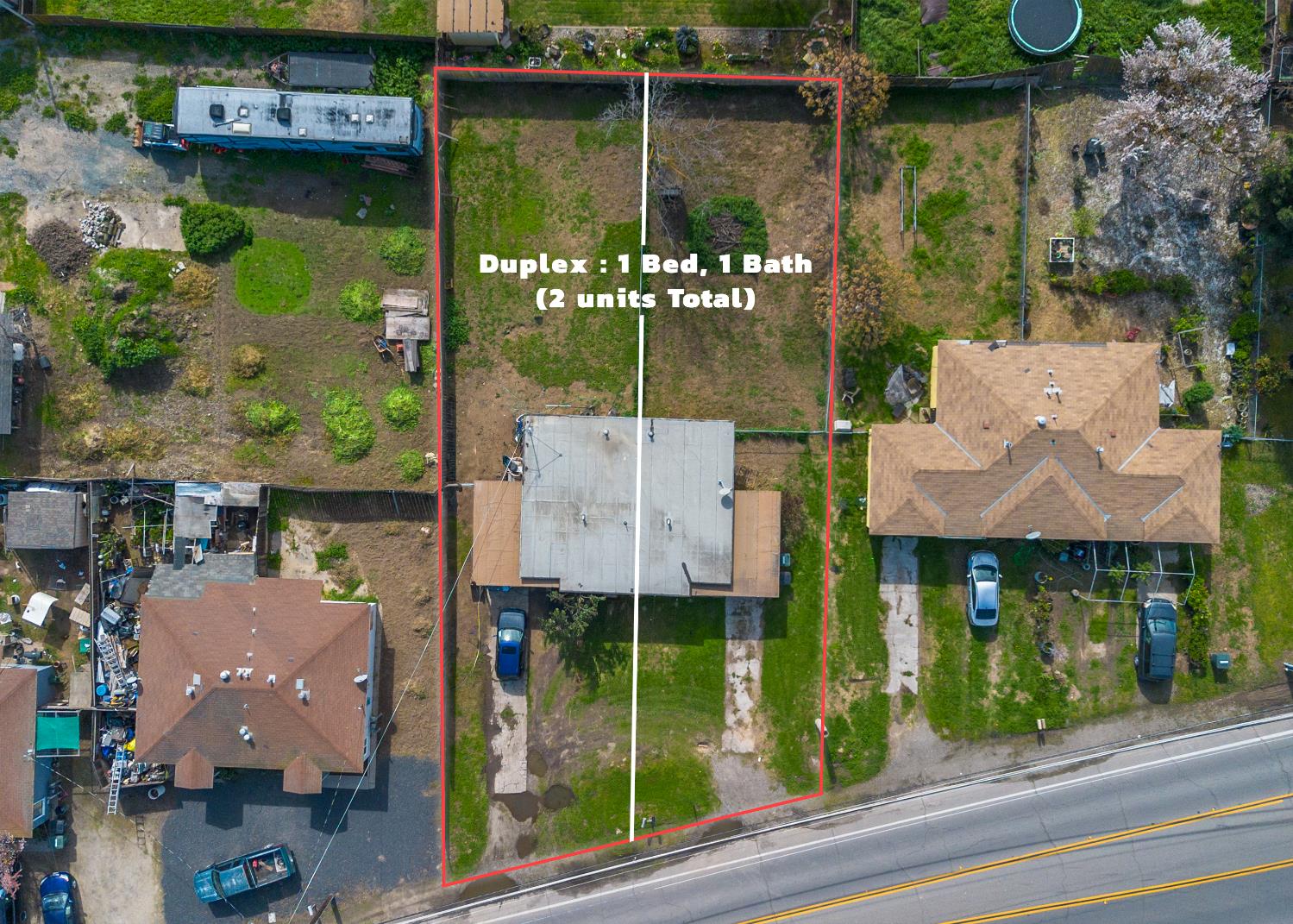 1630 Paradise Road Modesto, CA 95358 - Photo 6 of 42 an aerial view of residential houses with outdoor space and lake view