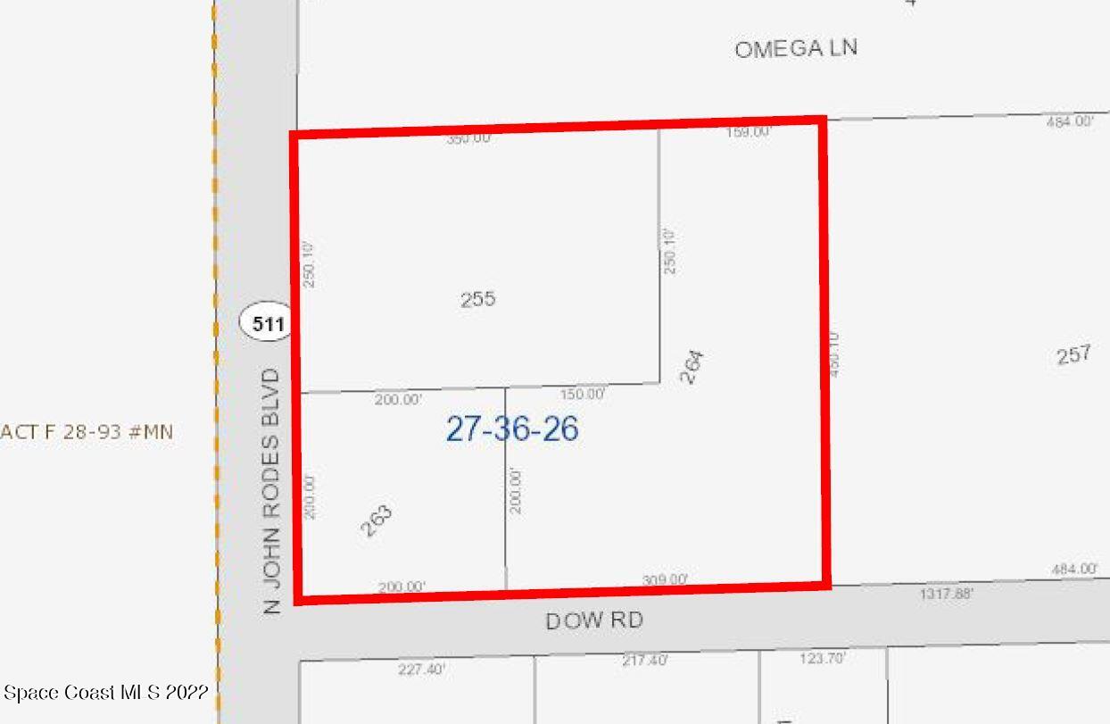 4350 Dow Road Melbourne, FL 32934 - Photo 3 of 7 Updated Aerial 2