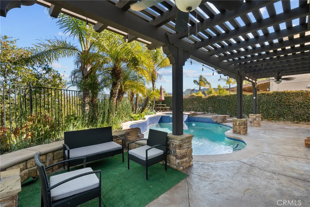 25742 Lewis Way Stevenson Ranch, CA 91381 - Photo 54 of 66 a patio with patio area