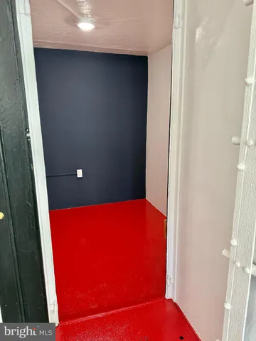 a view of front door