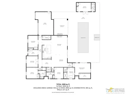 $3,700,000 | 3077 Monte Sereno, Palm Springs, CA 92264